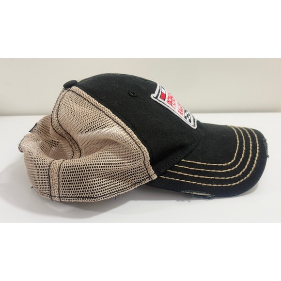 Penske Racing Trucker Hat Cap Ripped Visor Design NEW - Picture 4 of 7